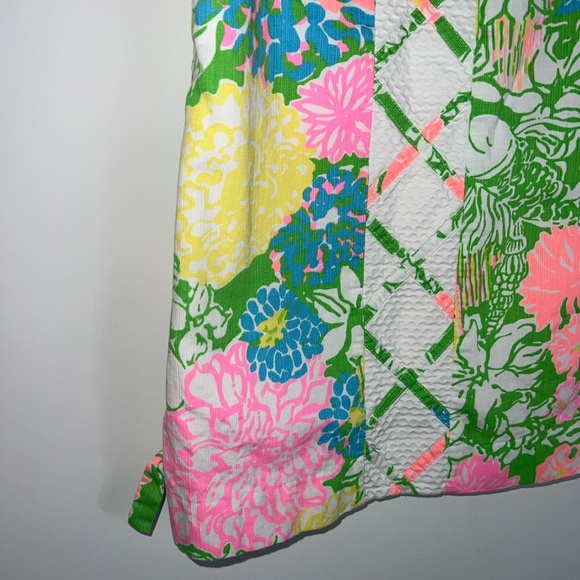Lilly Pulitzer Green, Pink, Yellow Kids Dress - Picture 3 of 12